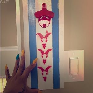 ChicagoLife custom made bottle opener with magnet